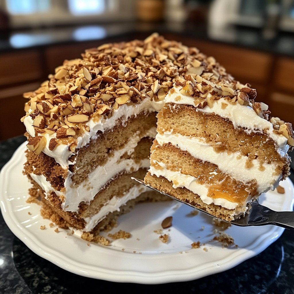 Bienenstich-Tiramisu ohne Alkohol