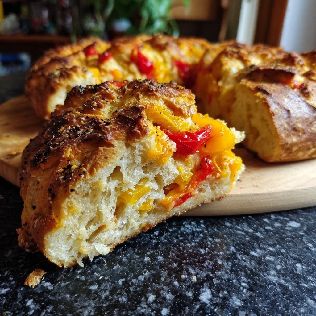 Zupfbrot Mit Paprika