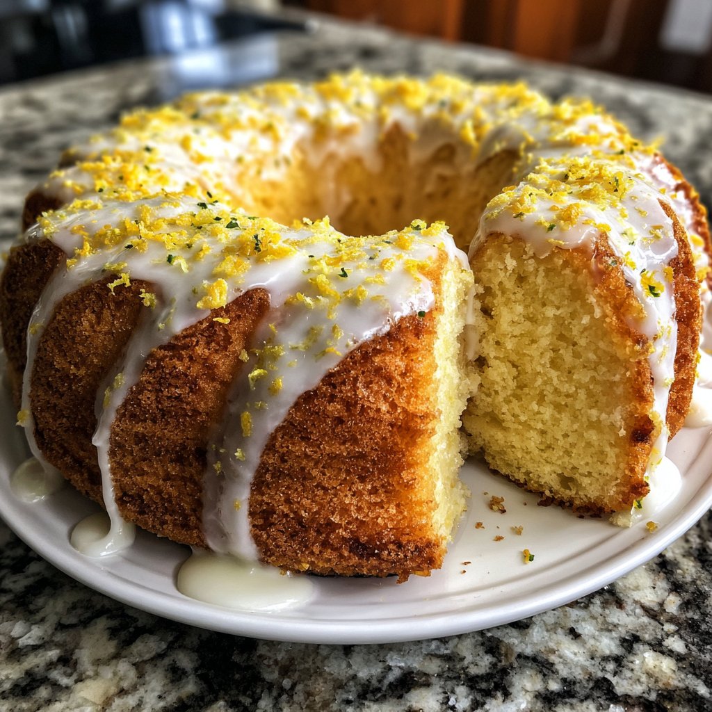 Zitronenkuchen einfach backen