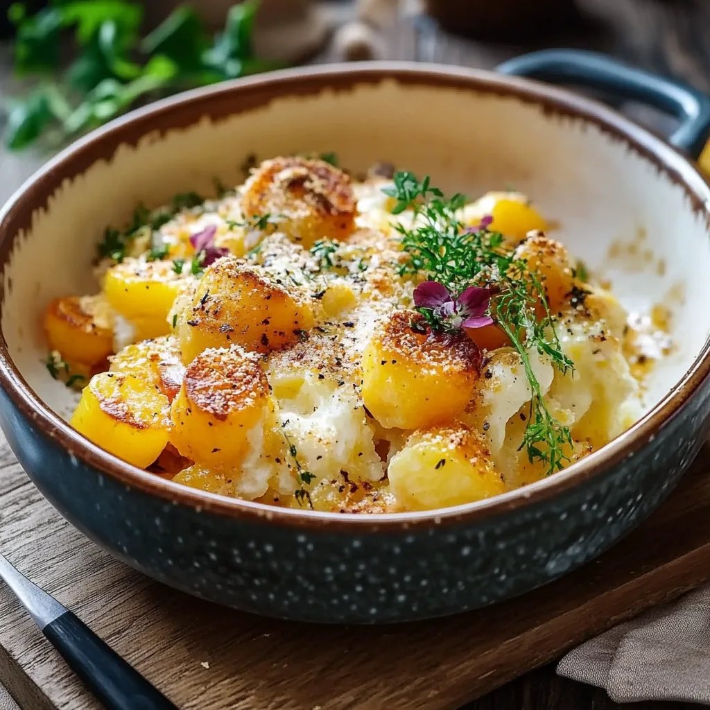 Blumenkohlauflauf mit Kartoffeln