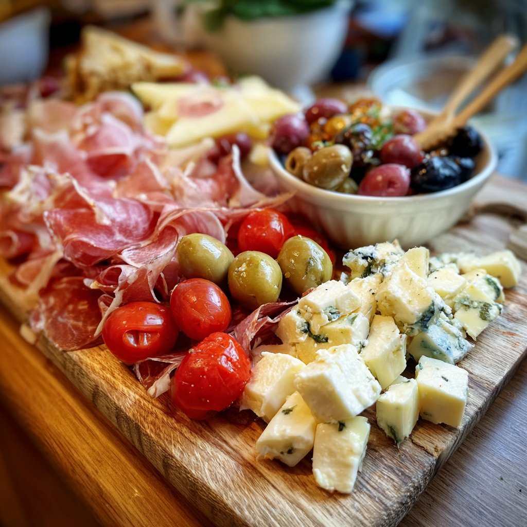 Antipasti-Platte für Paare