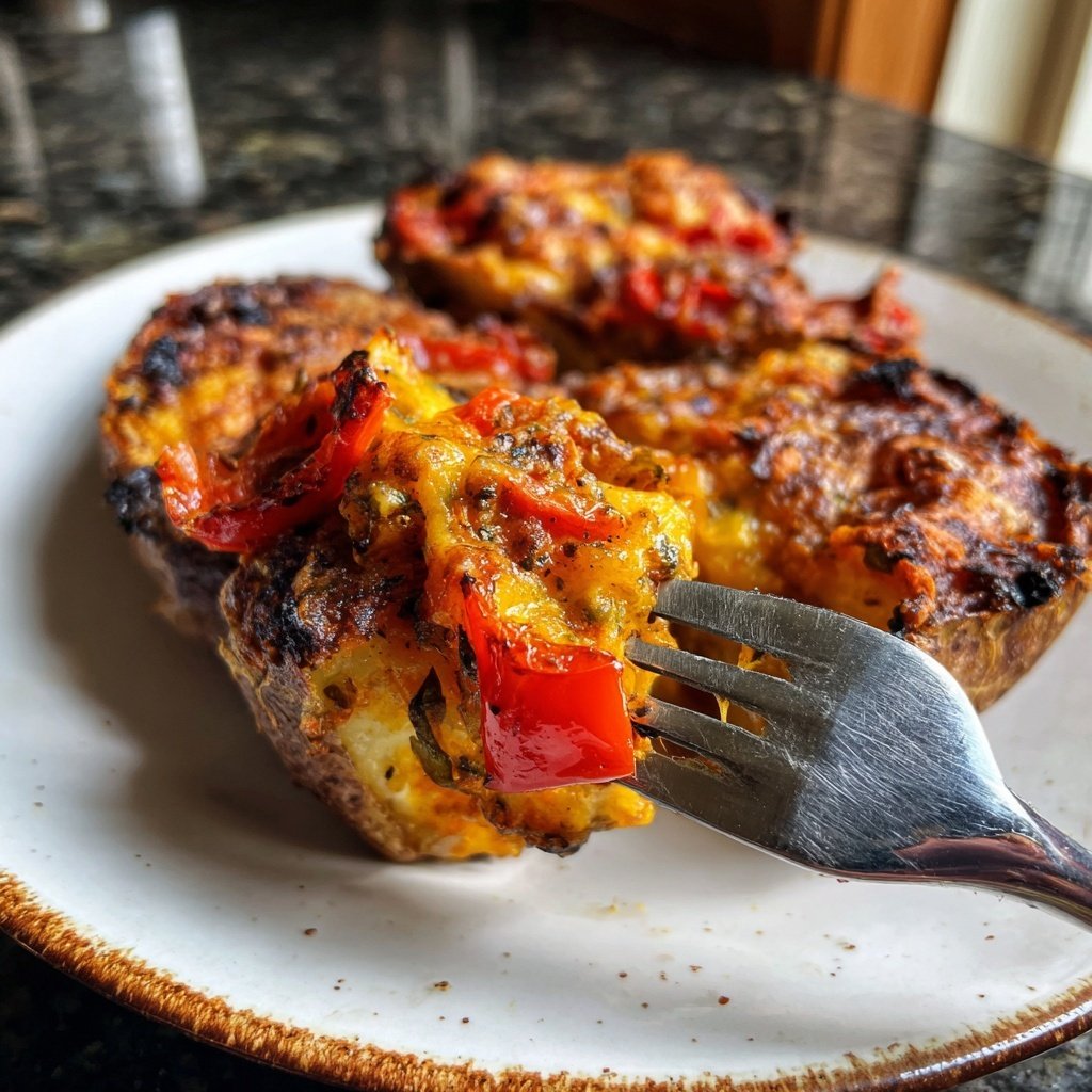 Ofenkartoffeln mit Paprika