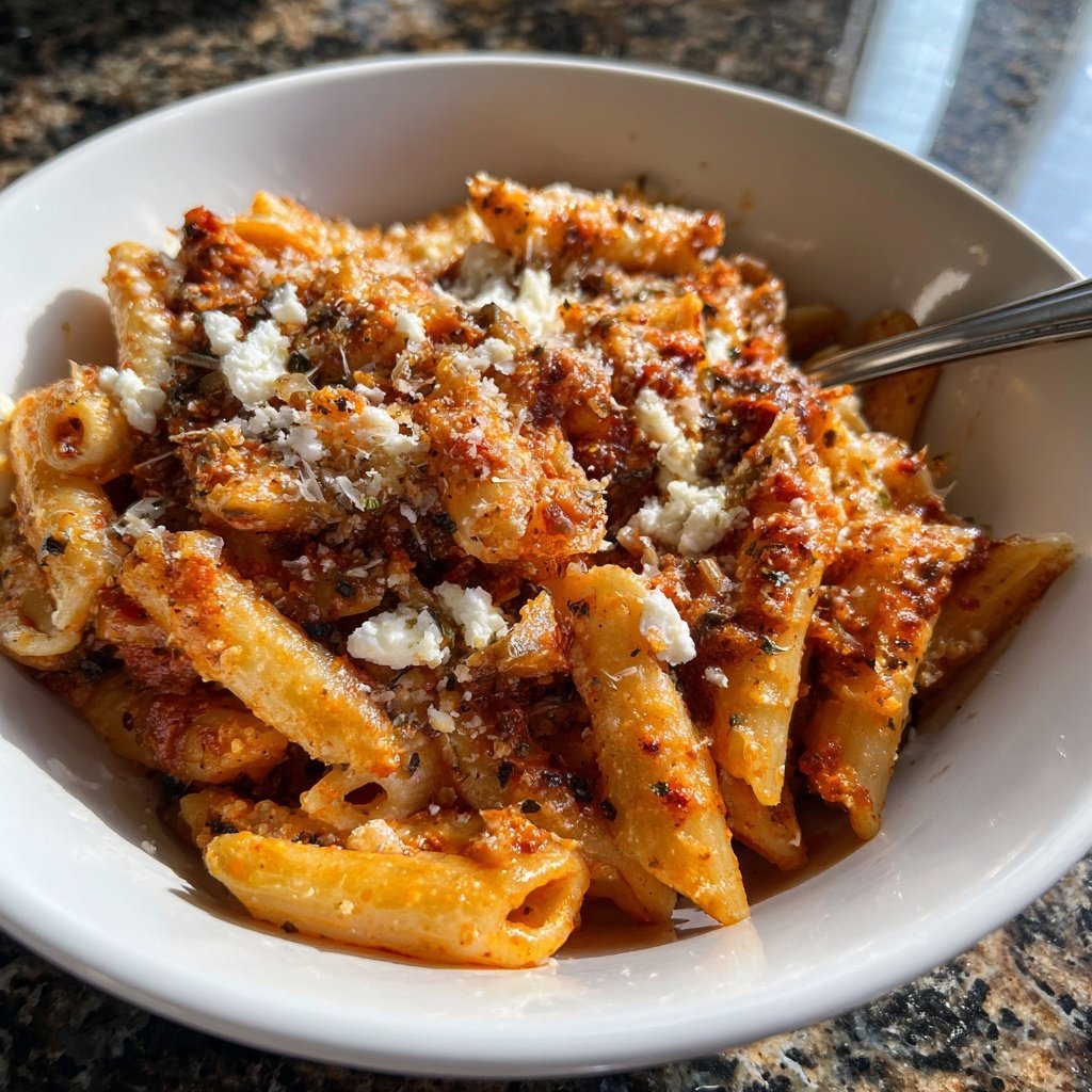 Internationale Küche Italienische Pasta alla Norma