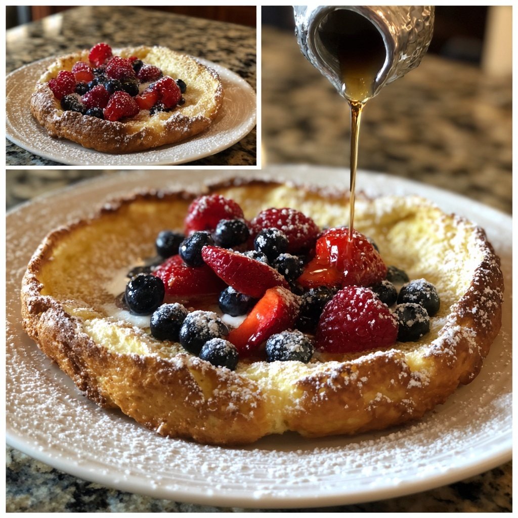 Pfannkuchen mit Hafermehl