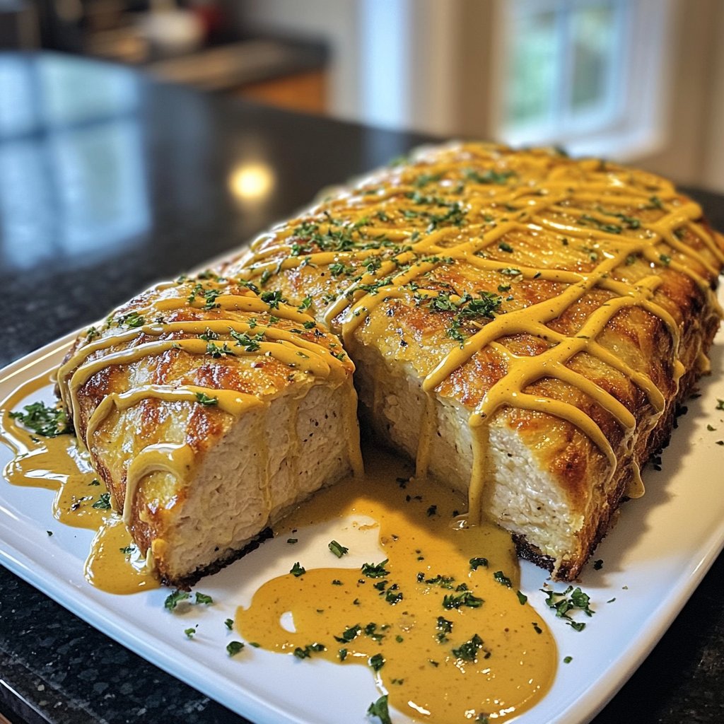 Hähnchenbrust mit Senfsauce