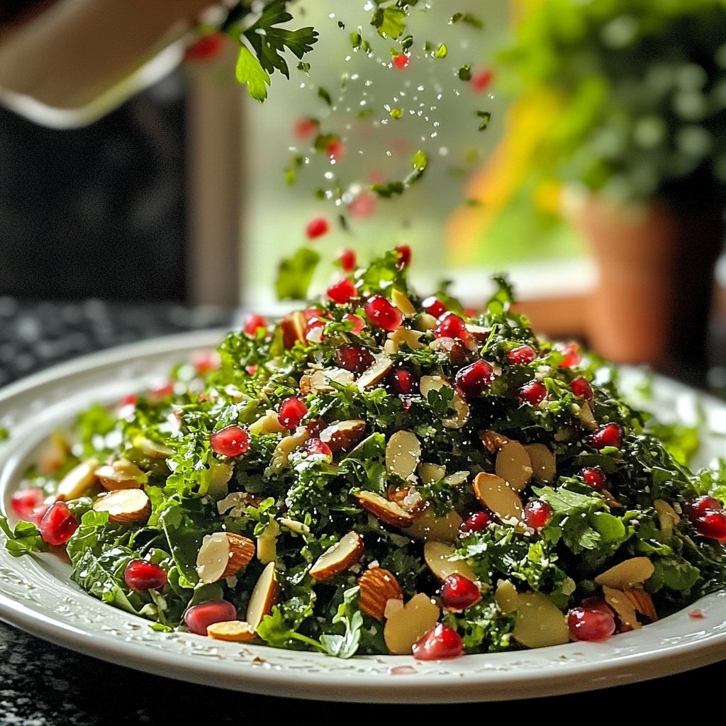 Brokkoli-Grünkohl-Salat