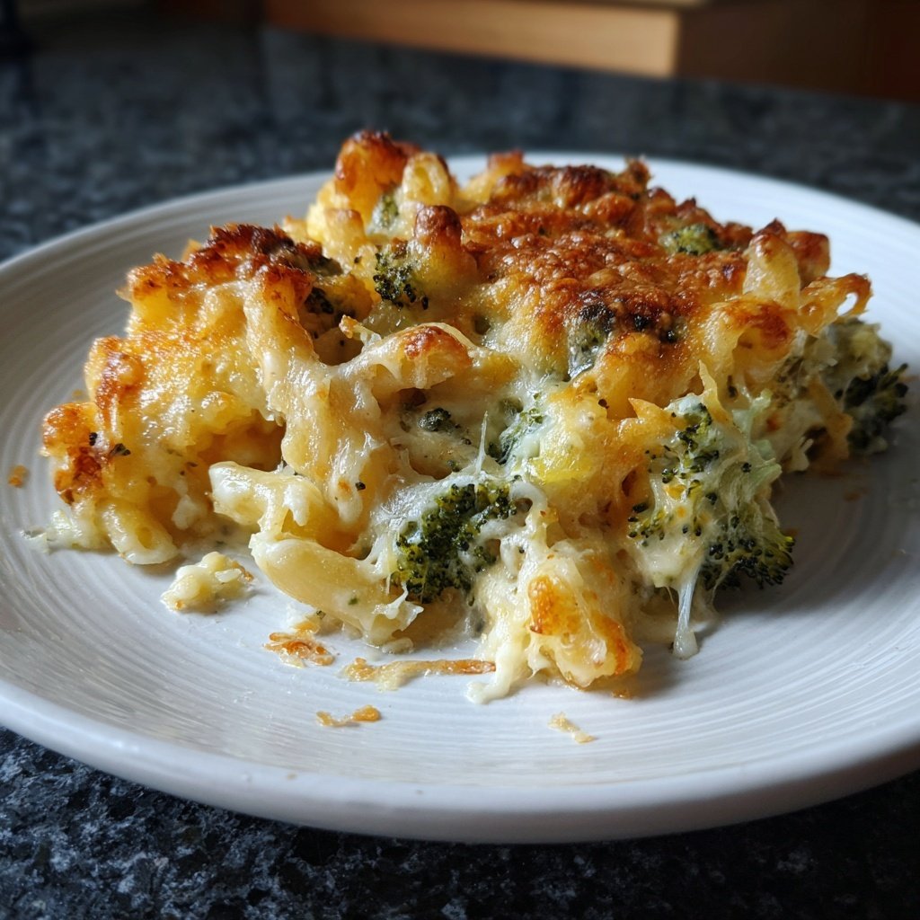 Brokkoli Nudelauflauf Mit Käse