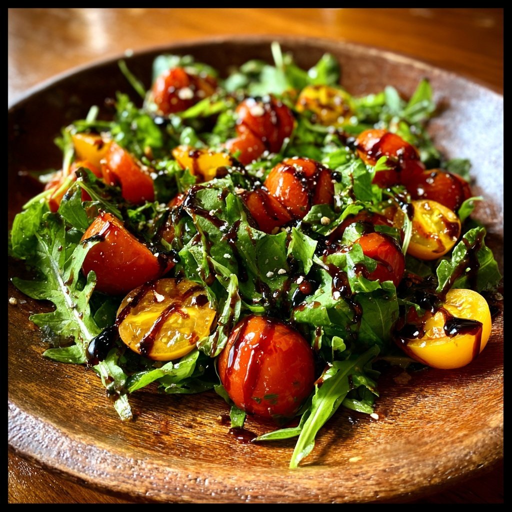 Tomaten Rucola Salat Zum Grillen