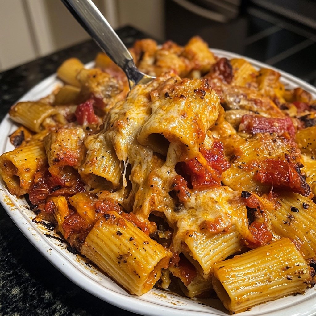 Rigatoni mit Ofengemüse