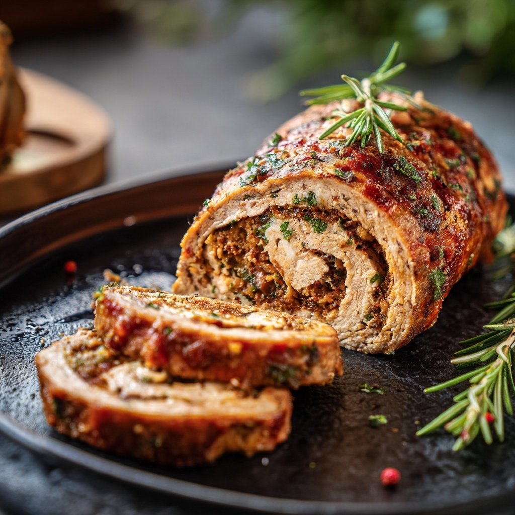 Hausmannskost Rinderrouladen mit Rahmsoße